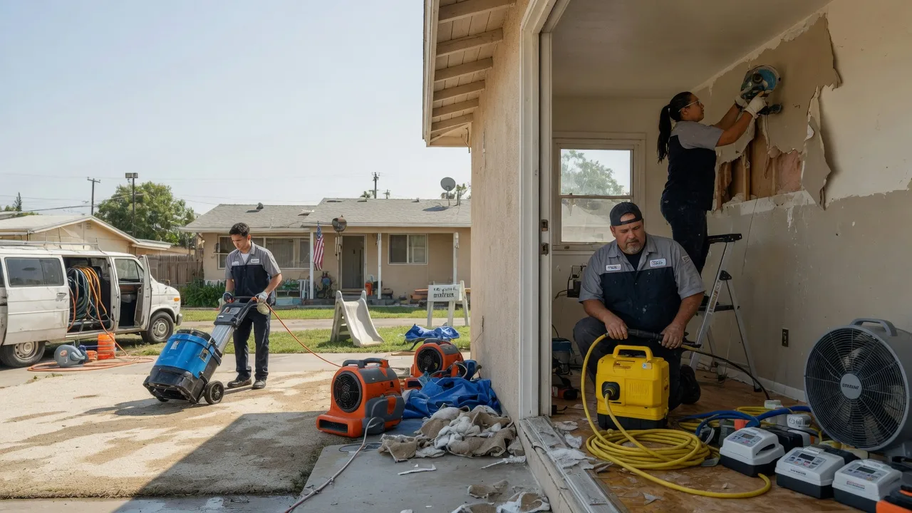 Water Damage Restoration in Strang, OK near me